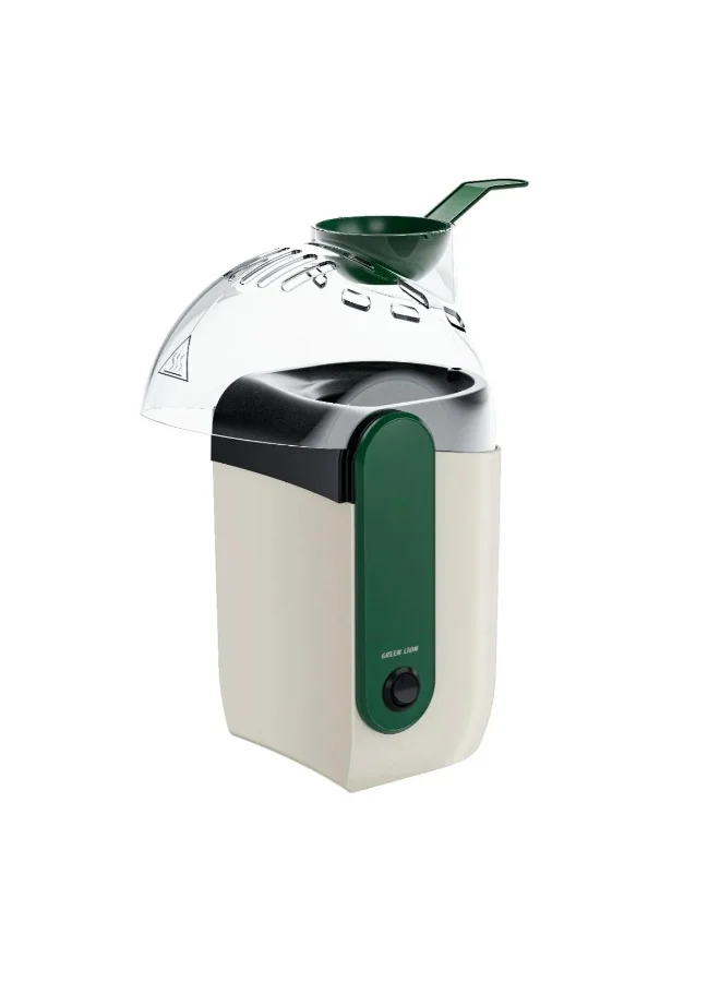 Green Lion Pop Mate Hot Air Popcorn Maker 1200W (Green, 1 Unit) wwi05