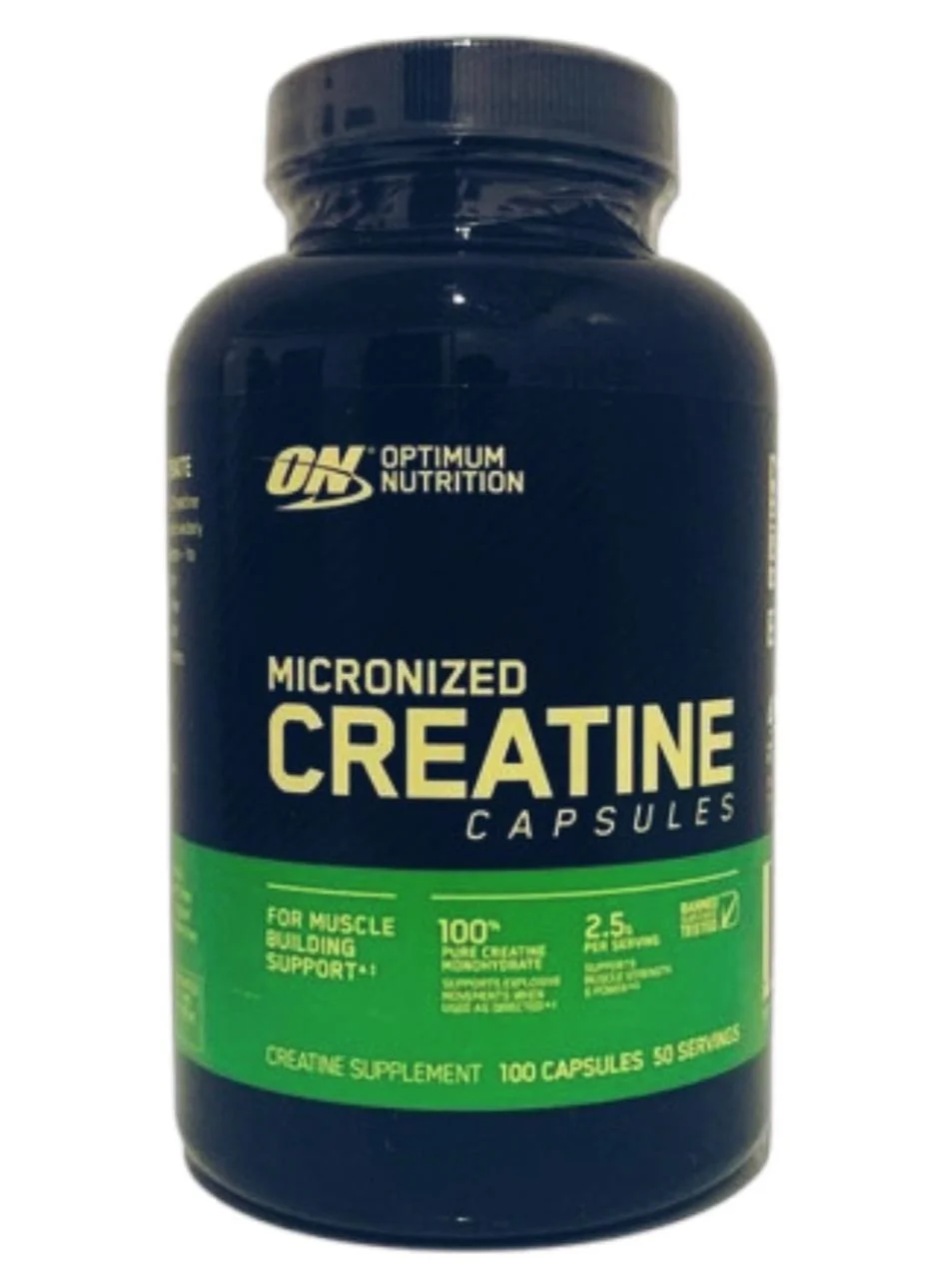 Premium Micronized Creatine Supplement Capsules (100 Capsules) j6zie