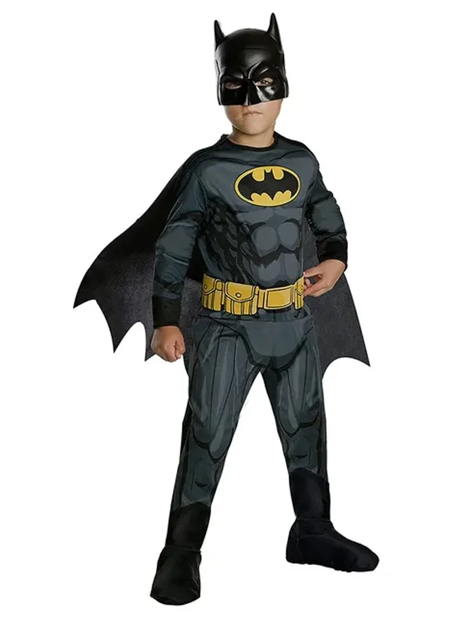 Brain Giggles Superhero Costume and Mask Set Premium Polyester Dress-Up Outfit for Kids (One Size) q93sq