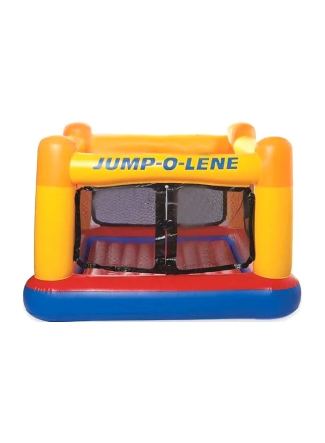 Premium Inflatable Bouncer House Foldable Indoor Outdoor Play Center (174x174x112cm) s70dw