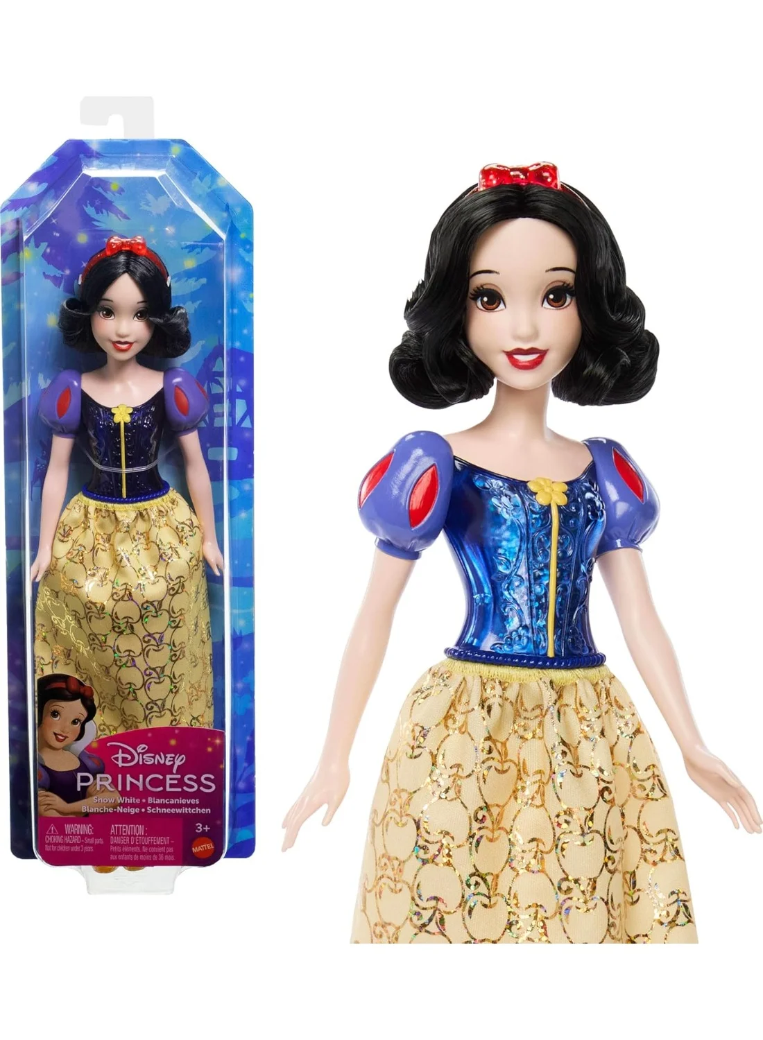 Princess Fashion Doll Classic Character Toy (White, 30 cm) 3unw3