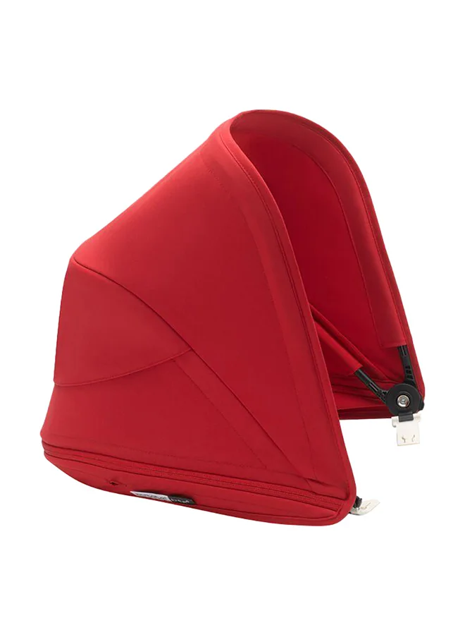 Premium Stroller Sun Canopy for Compact Pushchairs (Red, Universal Fit) x0xcb