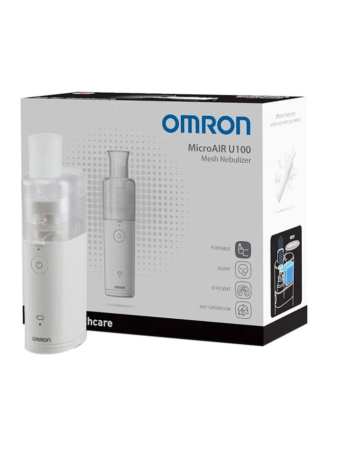 Portable Mesh Nebulizer Handheld Respiratory Aid Device (Compact, 1 Unit) y77n4