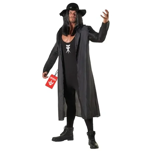 Professional Wrestling Character Costume for Men, Premium Halloween Cosplay Outfit (Large) tbp56