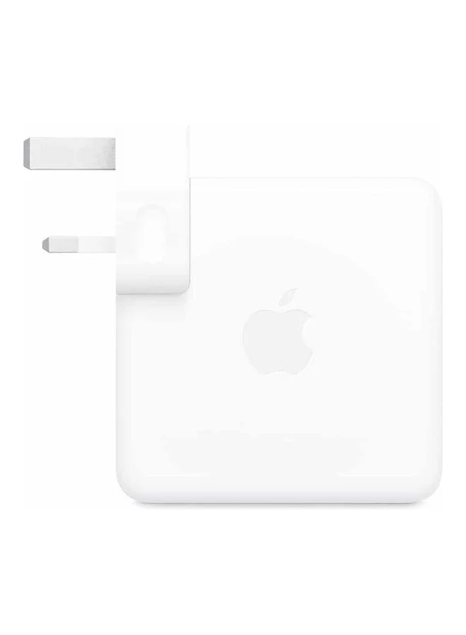 Premium Smart 87W USB-C Power Adapter Fast Charging Wall Charger (White, 1 Piece) 87yut
