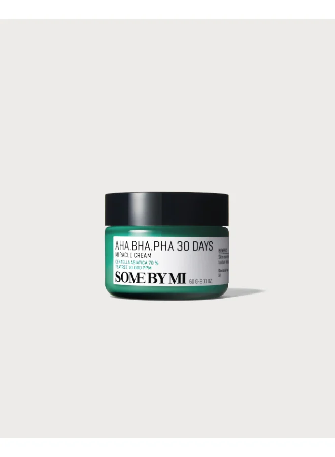 Some By Mi AHA BHA PHA Advanced Cream Premium Facial Moisturizer for Smooth Skin (60g) ja61n