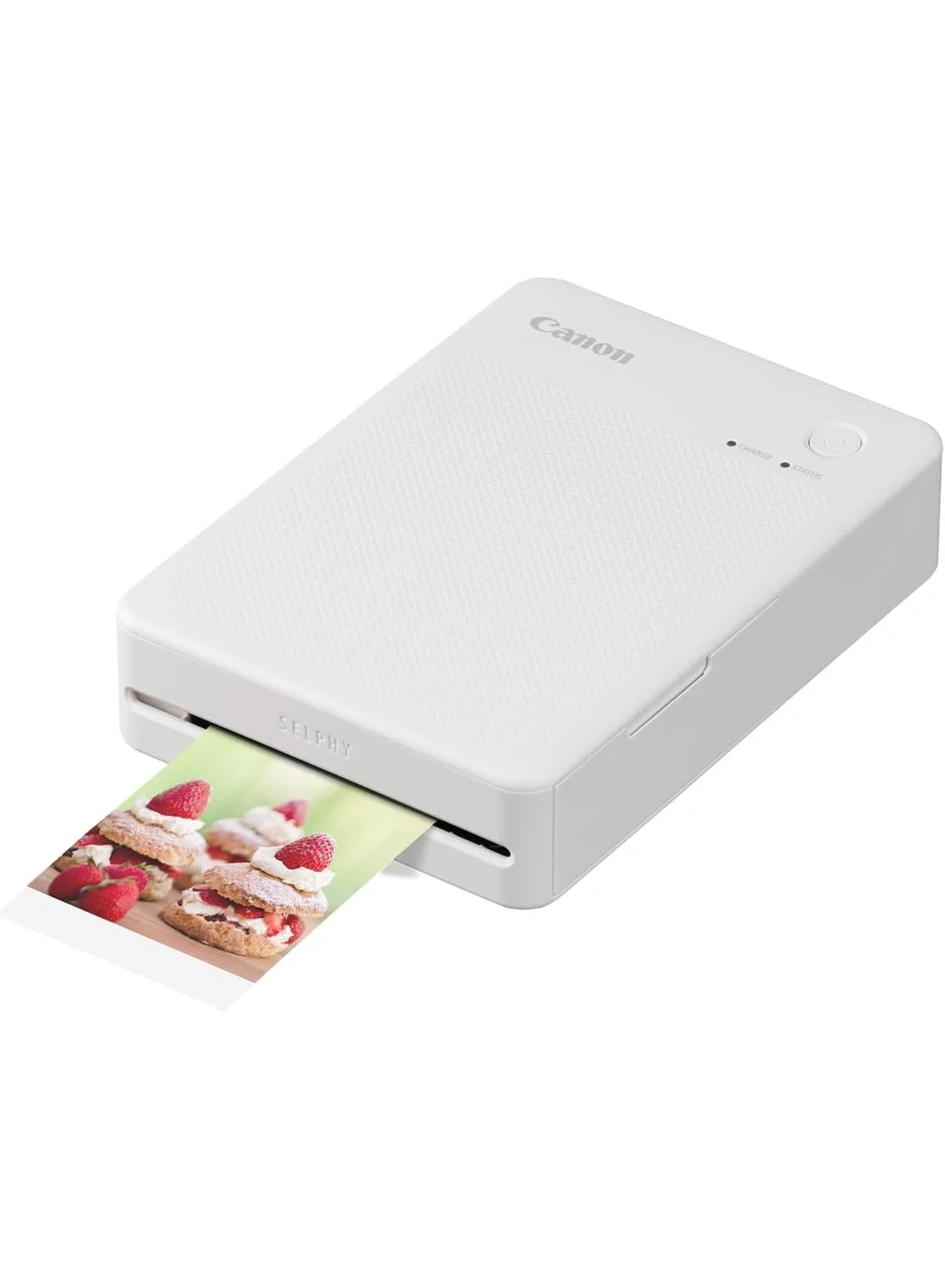 Compact Portable Photo Printer Wireless Instant Printing Device (White) 9vwkt