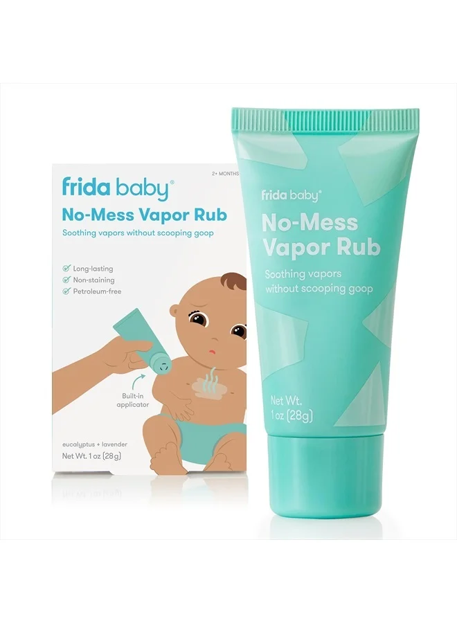 Fridababy No-Mess Vapor Rub with Eucalyptus & Lavender for Infants (15 g) 15apz