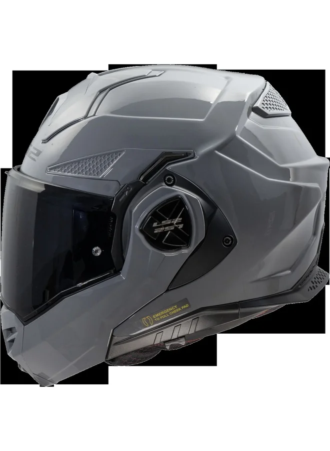 Premium Modular Motorcycle Helmet 180¡ã Flip-Up Full Face Safety Gear (Nardo Grey, Size M) x2750