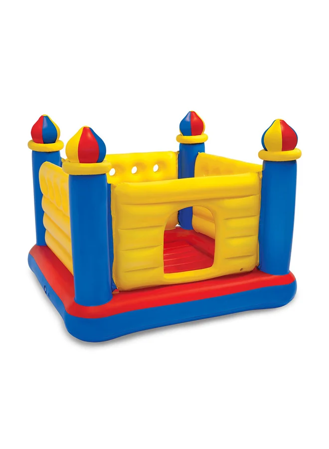 Inflatable Castle Bouncer House for Kids Premium PVC Play Activity Center (175 cm x 175 cm) 2fry5