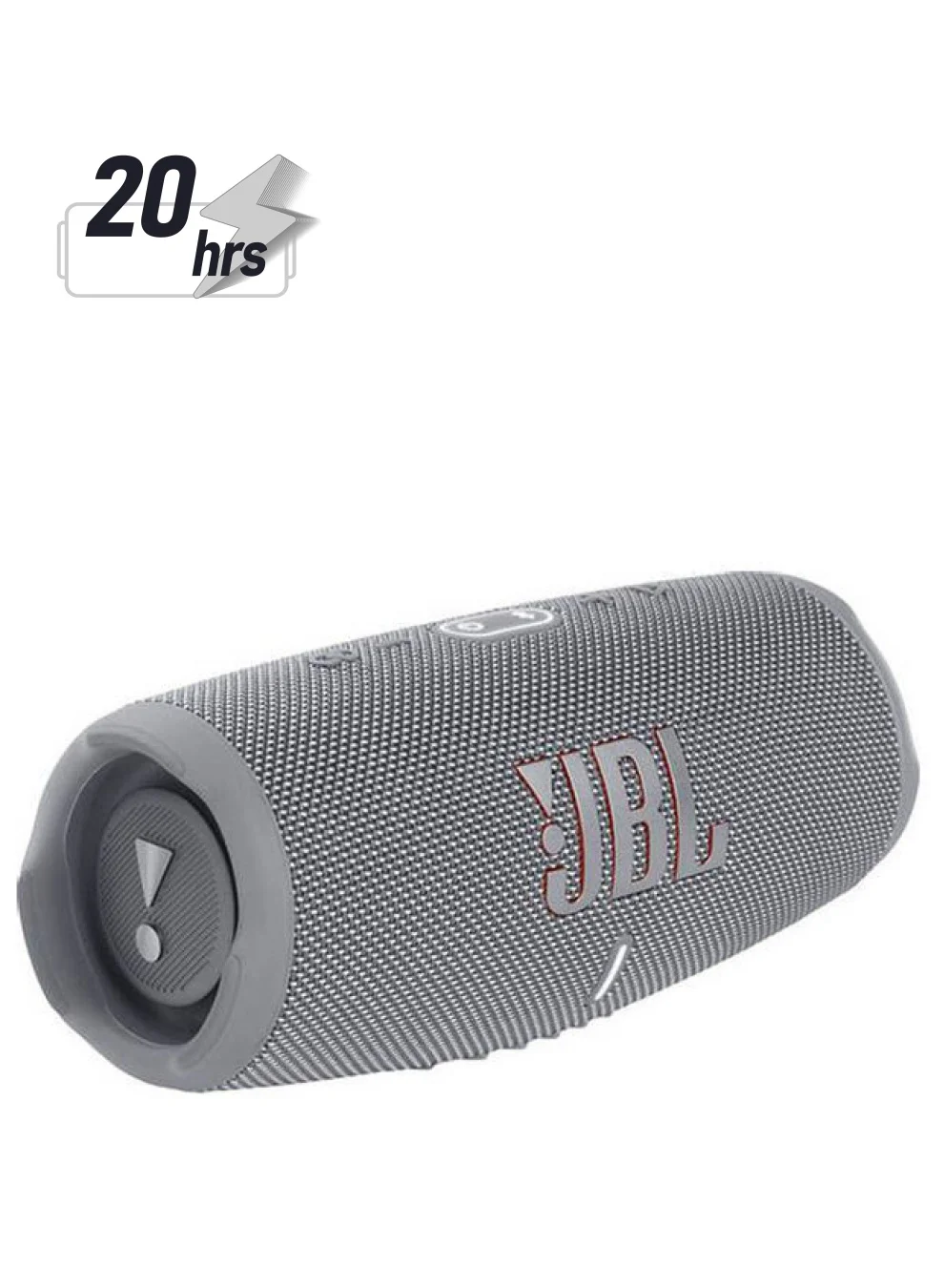 Premium Audio Portable Bluetooth Speaker with Integrated Powerbank and Dual Bass Drivers (Gray) mnii2