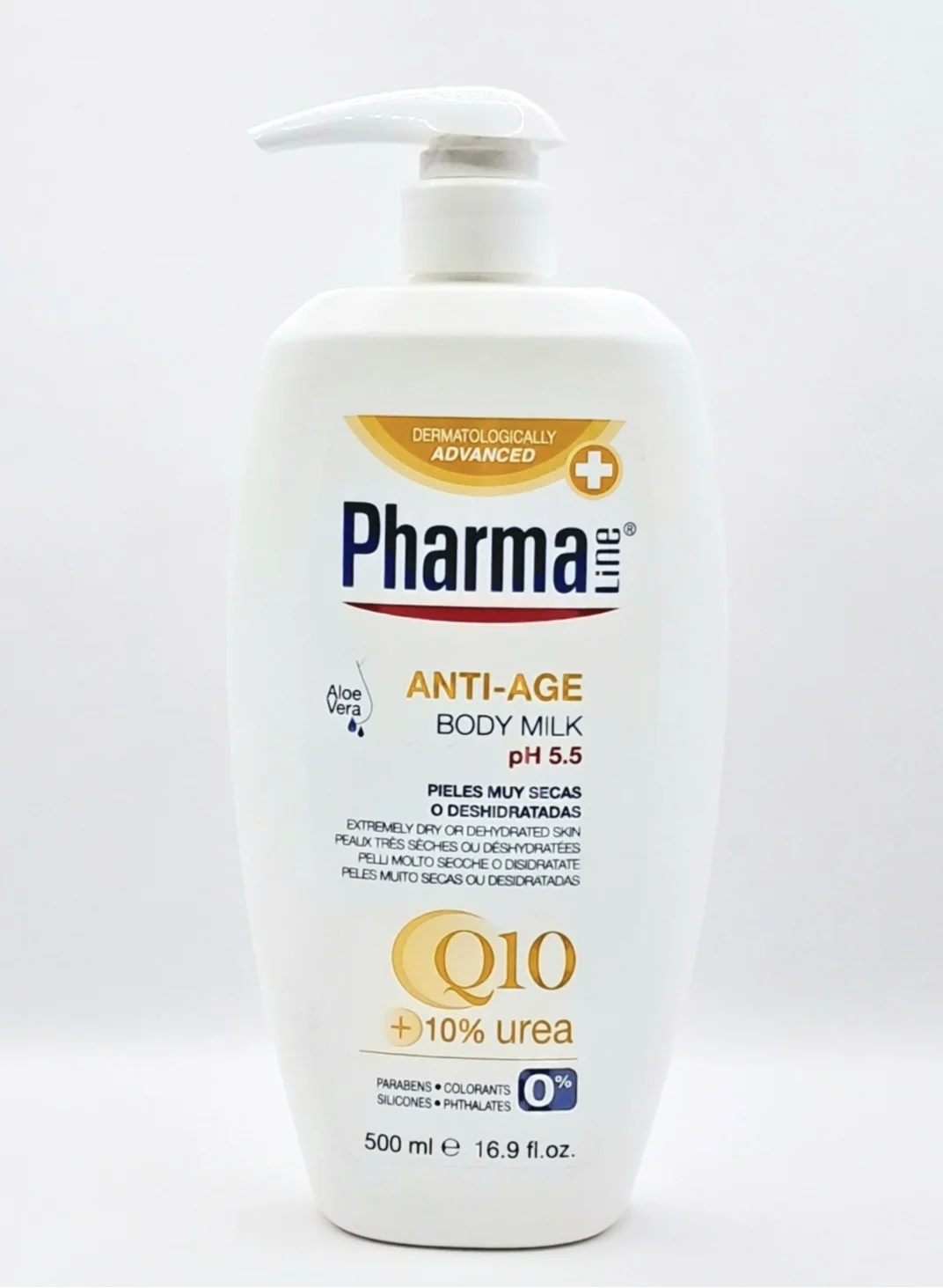 Pharmaline Body Milk for Mature Skin Hydrating Moisturizer (500 mL) ufp4b