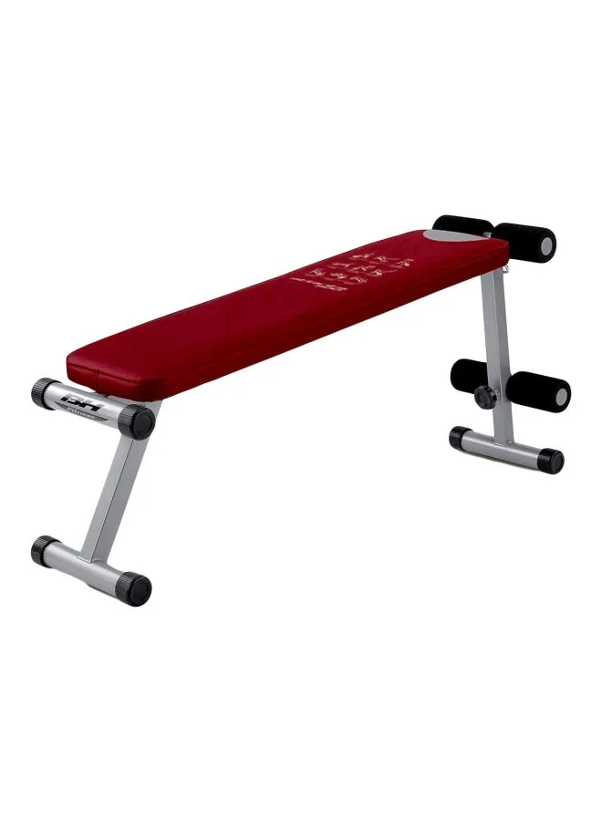 Premium Adjustable Weight Bench for Home Gym Strength Training (Titanium, 1 Unit) yxkog