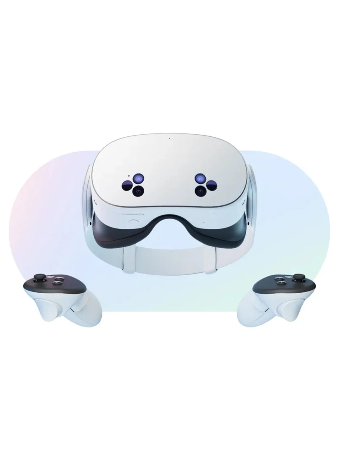 Premium All-in-One Virtual Reality Headset High-Performance Gaming Console (White, 128GB) 2mx0f