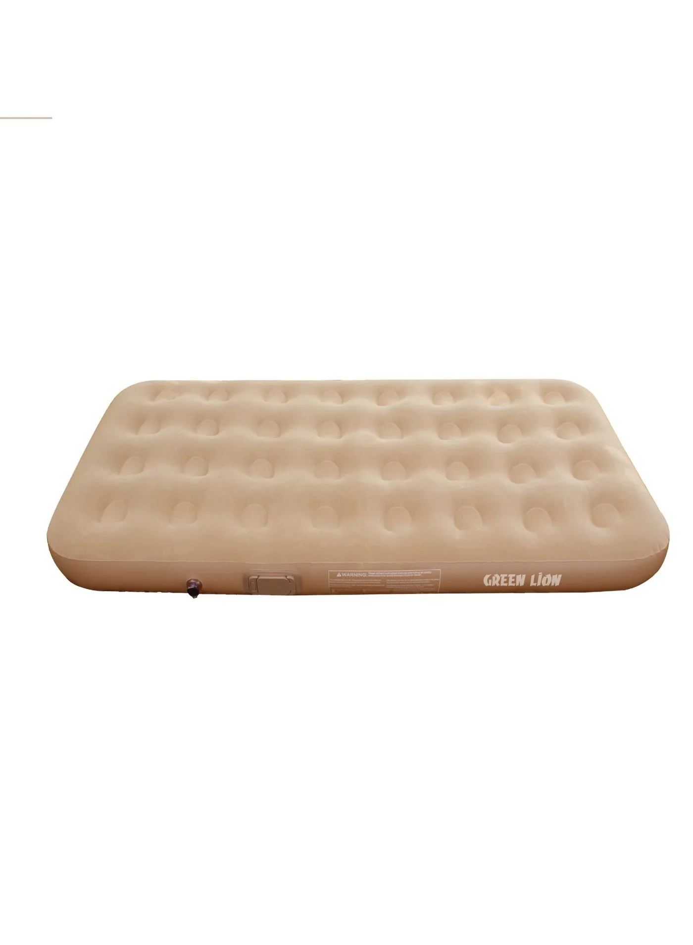 Green Lion Automatic Inflatable Mattress with Built-in Air Pump and Pillow (Beige, 190x90cm) wsqbh
