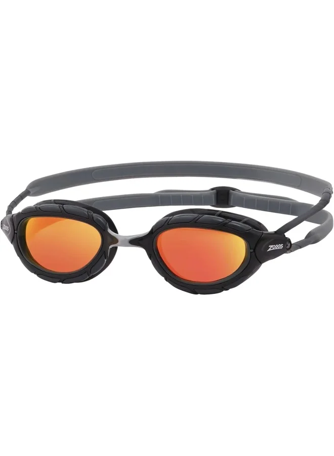 ZOGGS Predator Swimming Goggles Anti-Fog UV Protection Professional Swim Gear (Unisex, 1 Pack) howes