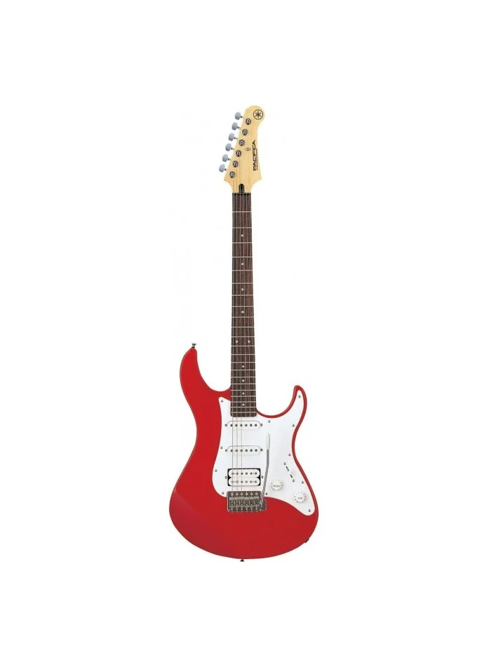 Premium Electric Guitar Solid Body Professional Musical Instrument (Red Metal, Full Size) l4ogd