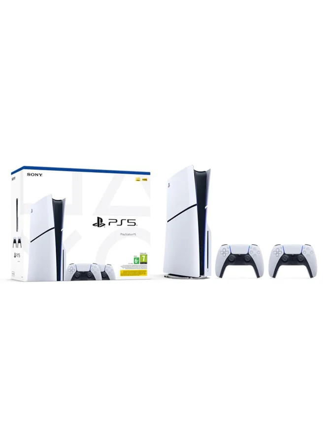 Premium Next-Gen Gaming Console Disc Edition Bundle with Dual Wireless Controllers (1 Unit) ri0xr