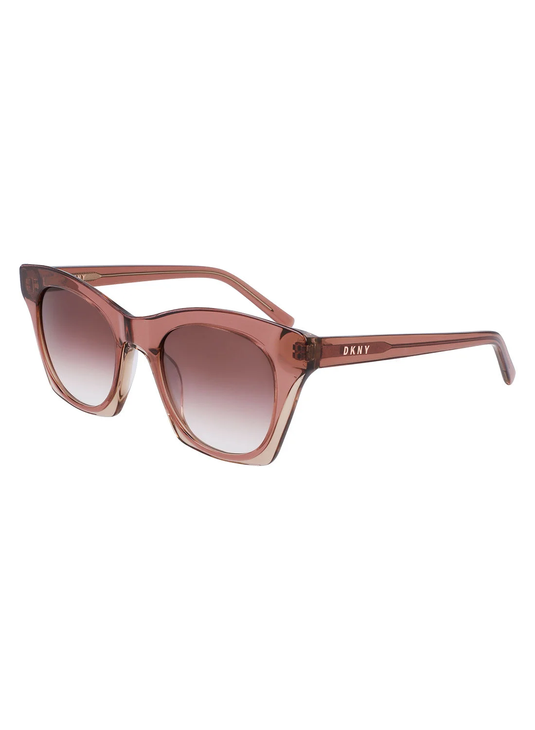 Premium Acetate Cat Eye Sunglasses Elegant Blush Beige Frame (51mm Lens Width) 1stkc