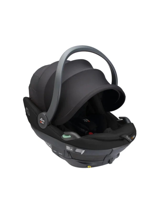 Premium Ergonomic Car Seat for Infants and Toddlers (Black, Single Pack) m8c96