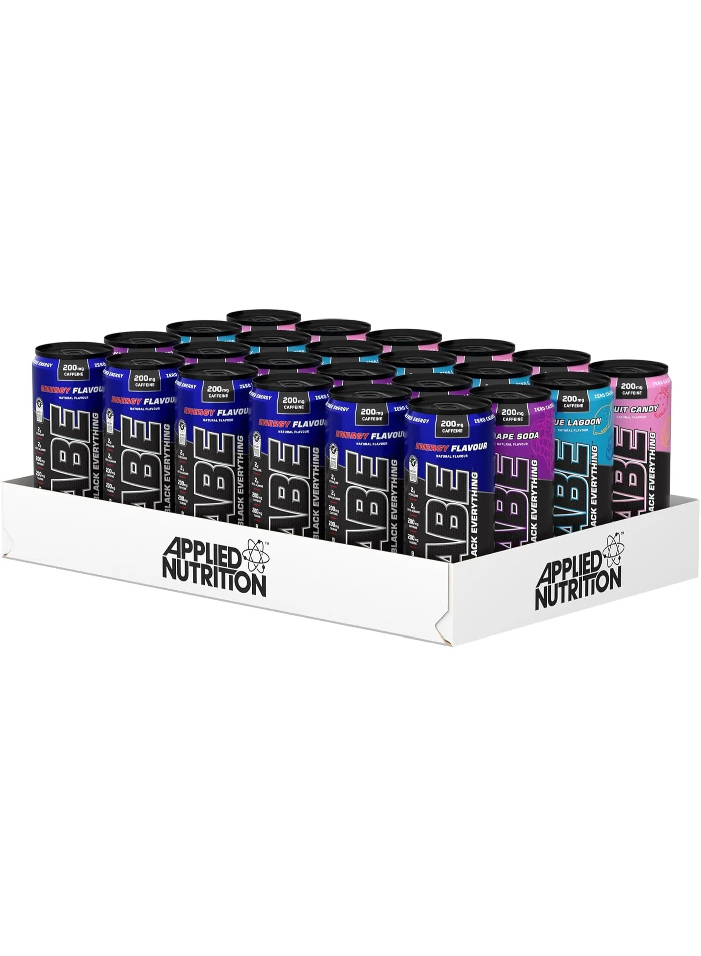 Applied Nutrition ABE Pre Workout Energy Drink Carbonated Performance Beverage (Sugar Free, 330 mL) il457