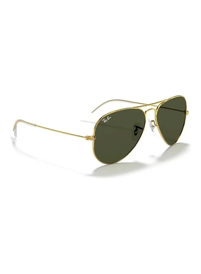 Premium Classic Aviator Sunglasses Unisex Metal Frame UV Protection (58mm) dfon0