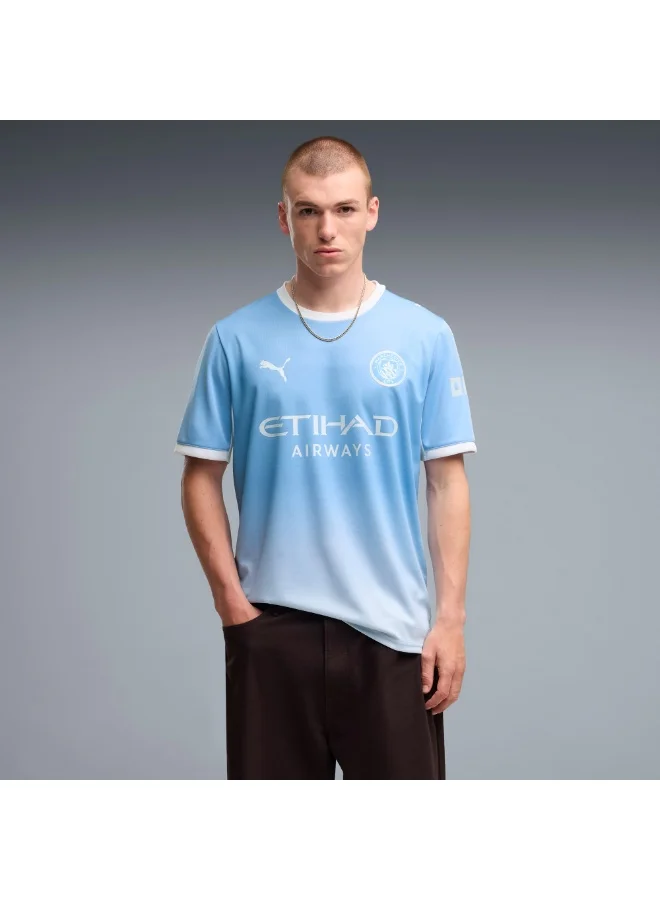 Premium Football Club Home Jersey (2026-2027 Season, Authentic Performance Fabric, Blue, Adult) bx3jc