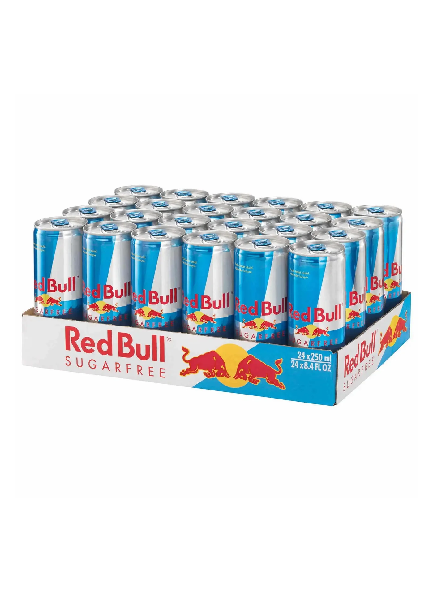 Premium Sugar-Free Energy Drink Refreshing Carbonated Beverage (Pack of 24 x 250 mL) kw485