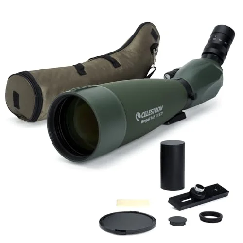 Premium ED Glass Spotting Scope for Birding and Outdoor Observation (100mm Objective Lens, Dual Focus System) r94ce