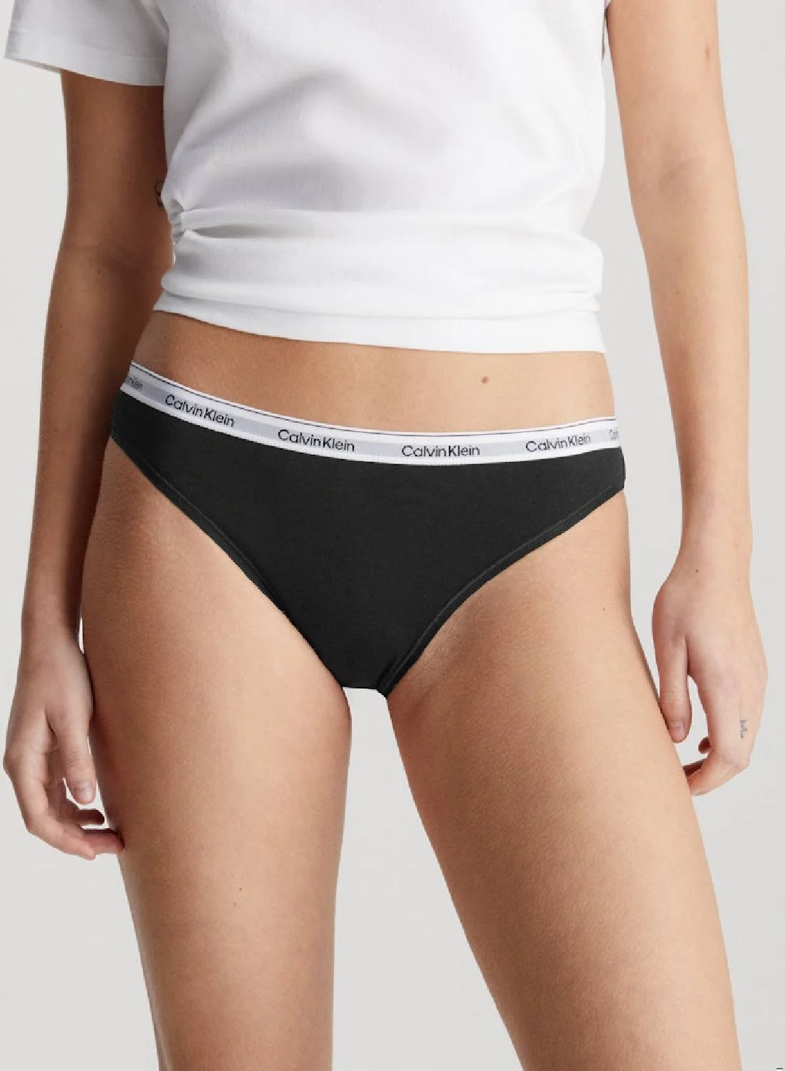 Premium Cotton Stretch Low Rise Bikini Briefs (Black, 3 Pack) qowre