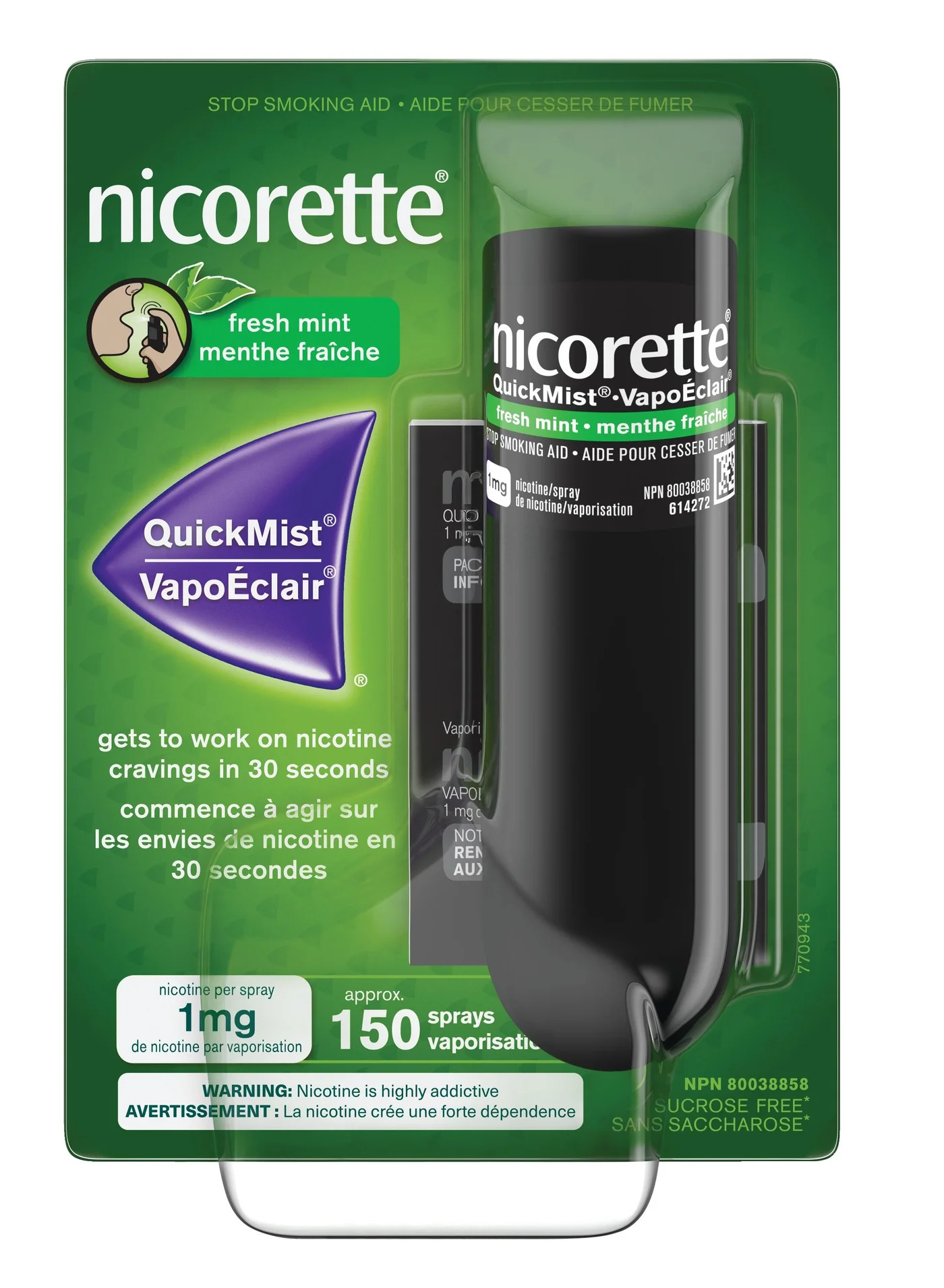 Freshmint Oral Mist Spray Premium Breath Freshener (150 Sprays) 2vpmx