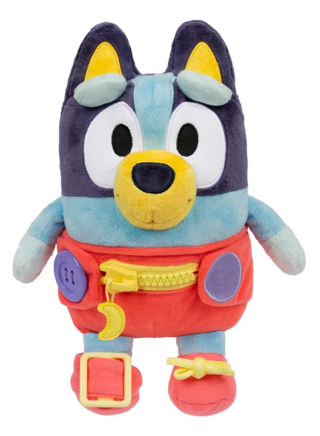 Bluey Plush Dress and Play Set Soft Fabric Toy for Kids (One Size) gx90m