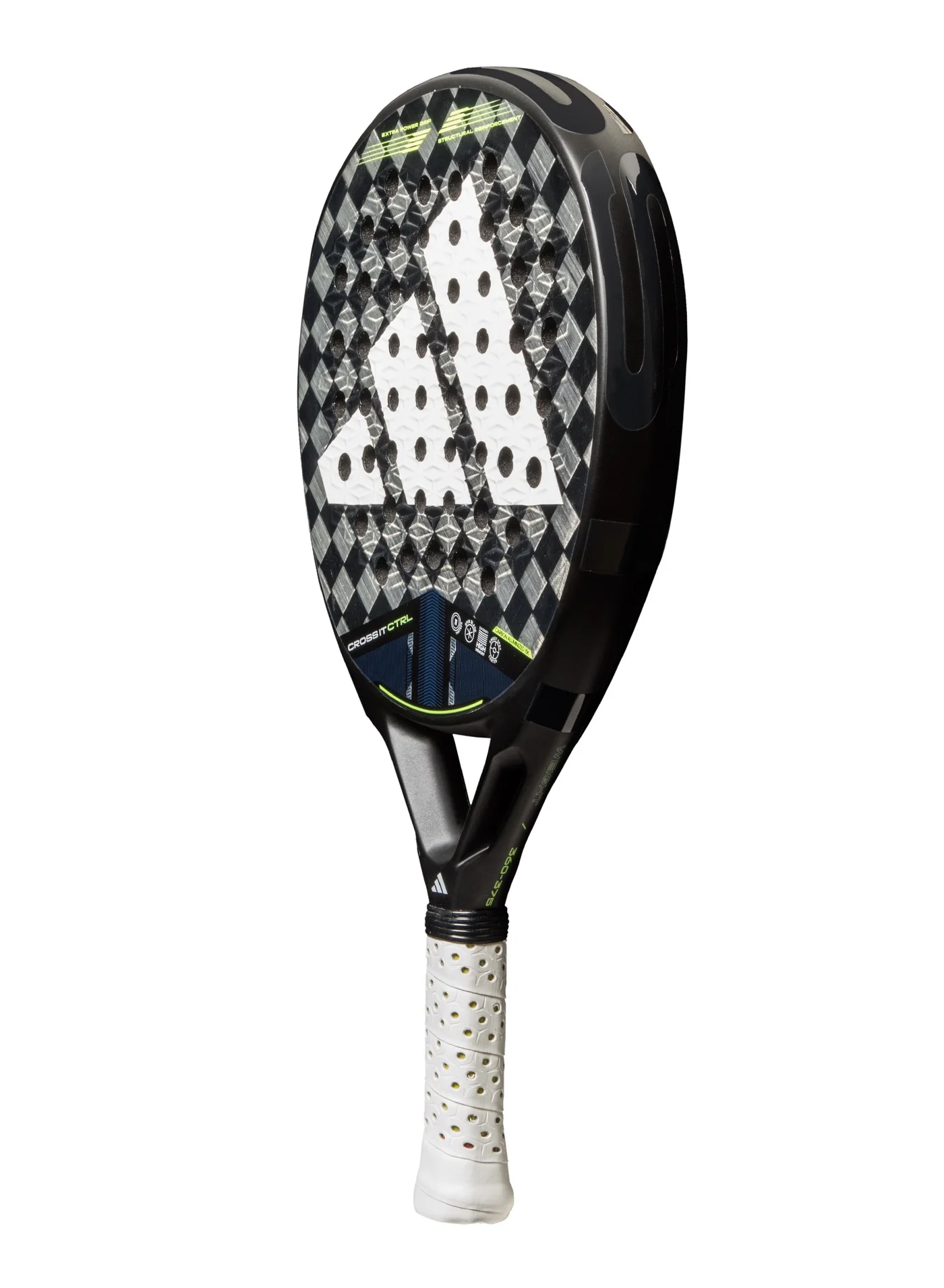 Sport Cross It Ctrl 3.4 Padel Racquet Carbon Fiber Round Shape (Even Balance) wuj96