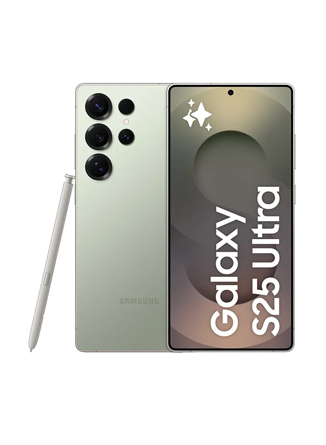 Ultra-HD Smartphone S25 Ultra AI 5G Dual SIM (Jade Green, 12GB RAM, 256GB Storage, 6.8-inch Display) nnhnc