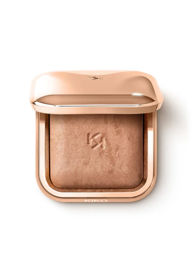 KIKO MILANO Silky Glow Baked Bronzer Radiant Finish Powder (Warm Sienna, 10 g) o716m