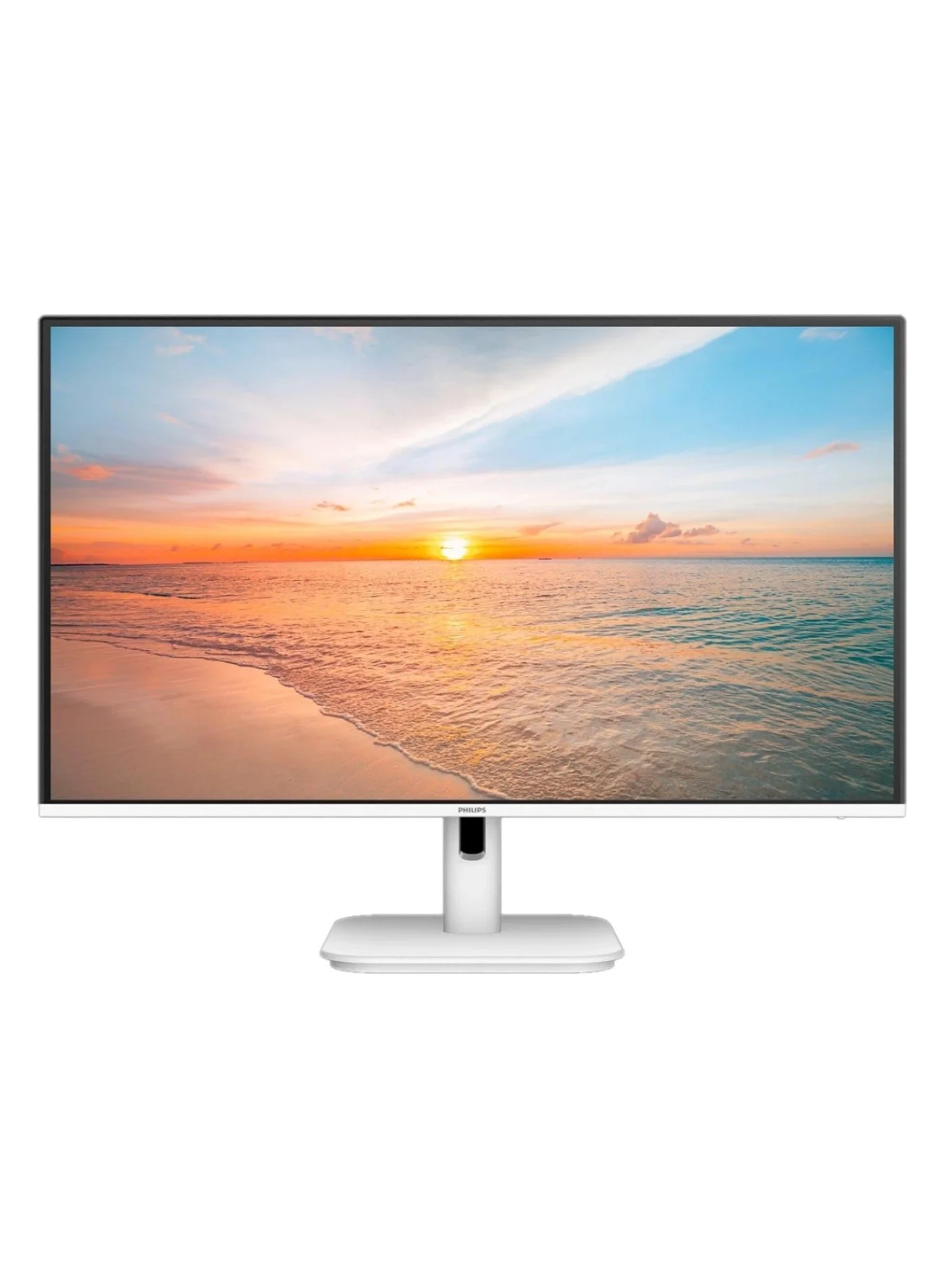 Professional 27-Inch FHD IPS Monitor 100Hz Refresh Rate with Built-in Stereo Speakers (White, 68.58 cm) h9btl