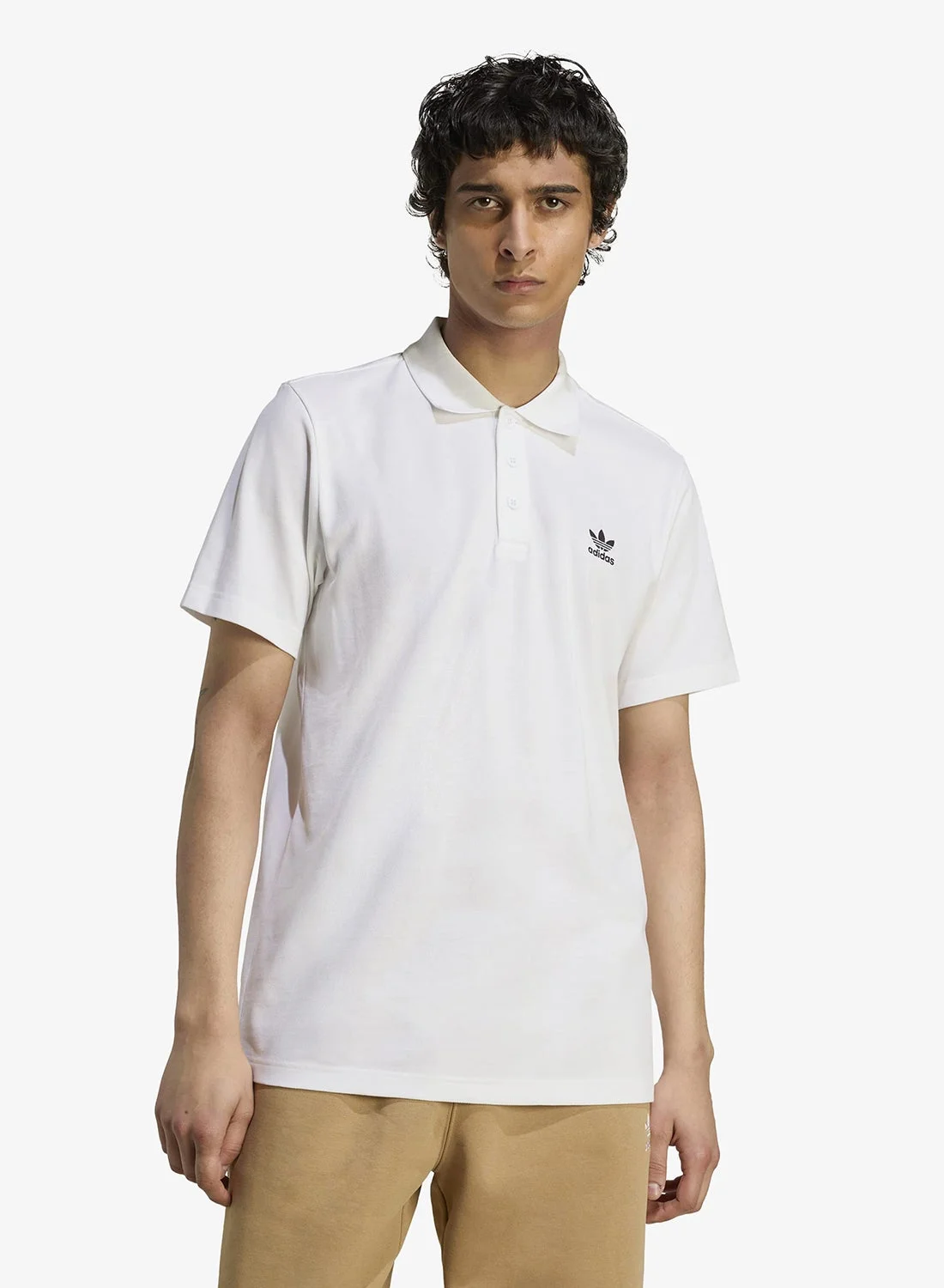 Sport Originals Essential Polo Shirt Premium Cotton Breathable Casual Wear (Black, Medium) g3lqa
