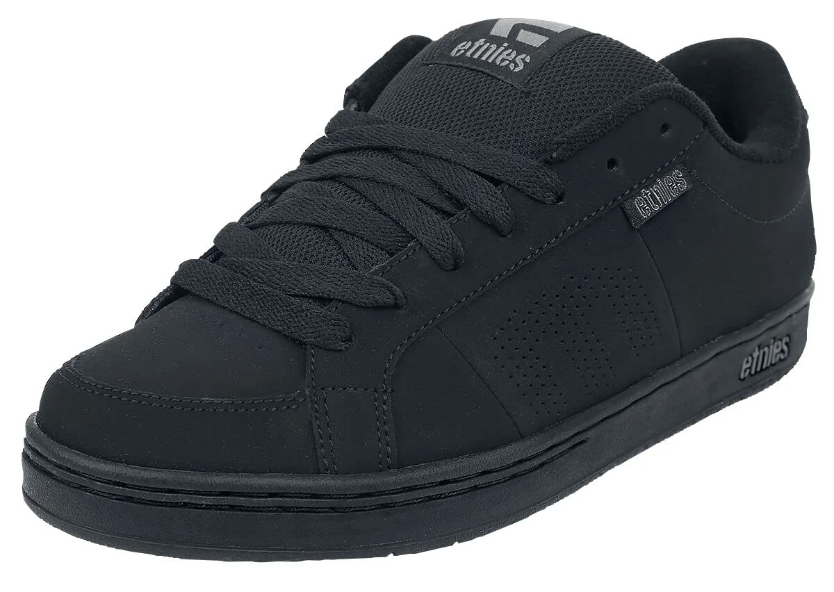 Premium Classic Puffy Skateboarding Shoes Durable Performance Footwear with Die-Cut EVA Insole (Black, 10) bdflt