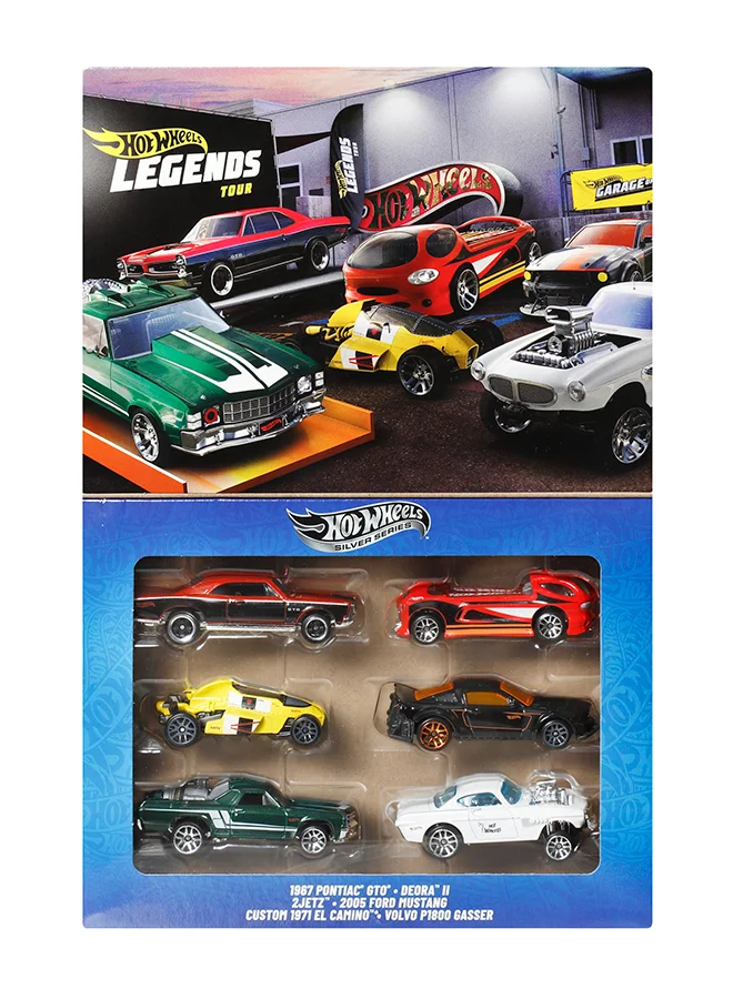 Premium Die-Cast Toy Cars and Trucks Set (1:64 Scale, 6-Piece Collection, Multi-Color) be06d