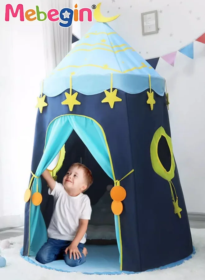 MEBEGIN Kids Play Tent Large Indoor Outdoor Playhouse Premium Oxford Fabric (110x110x145cm) fblbx