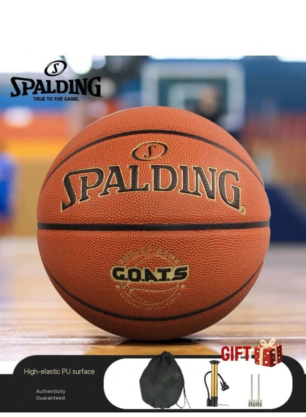 Professional Basketball Training Set Official Size 7 Durable PU Leather Ball with Carry Bag Pump and Needle (Size 7) zm1i5