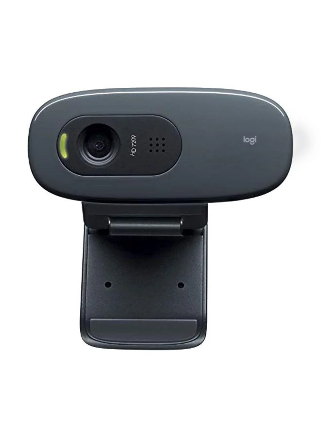 Premium HD Webcam 720p Widescreen Video Calling Camera with Built-in Noise-Reducing Microphone (Black) snov2