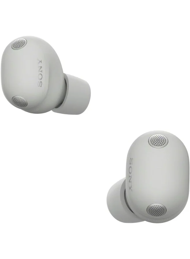 Premium Truly Wireless Noise Cancelling Earbuds, Bluetooth In-Ear Headphones with Studio-Quality Sound (Platinum Silver) bmn37