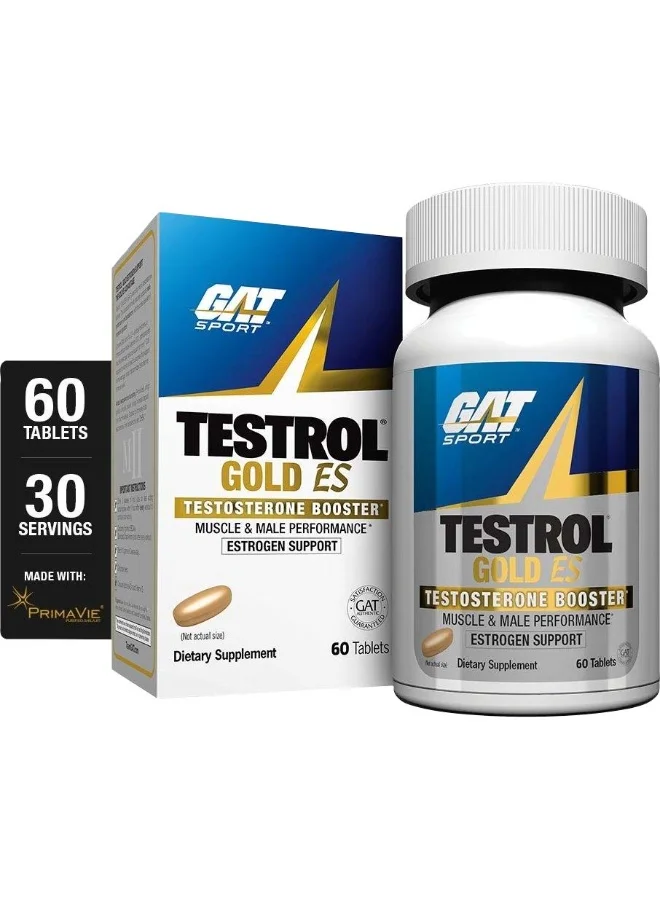 GAT SPORT Testosterone Support Supplement Premium Formula (60 Tablets) gafag