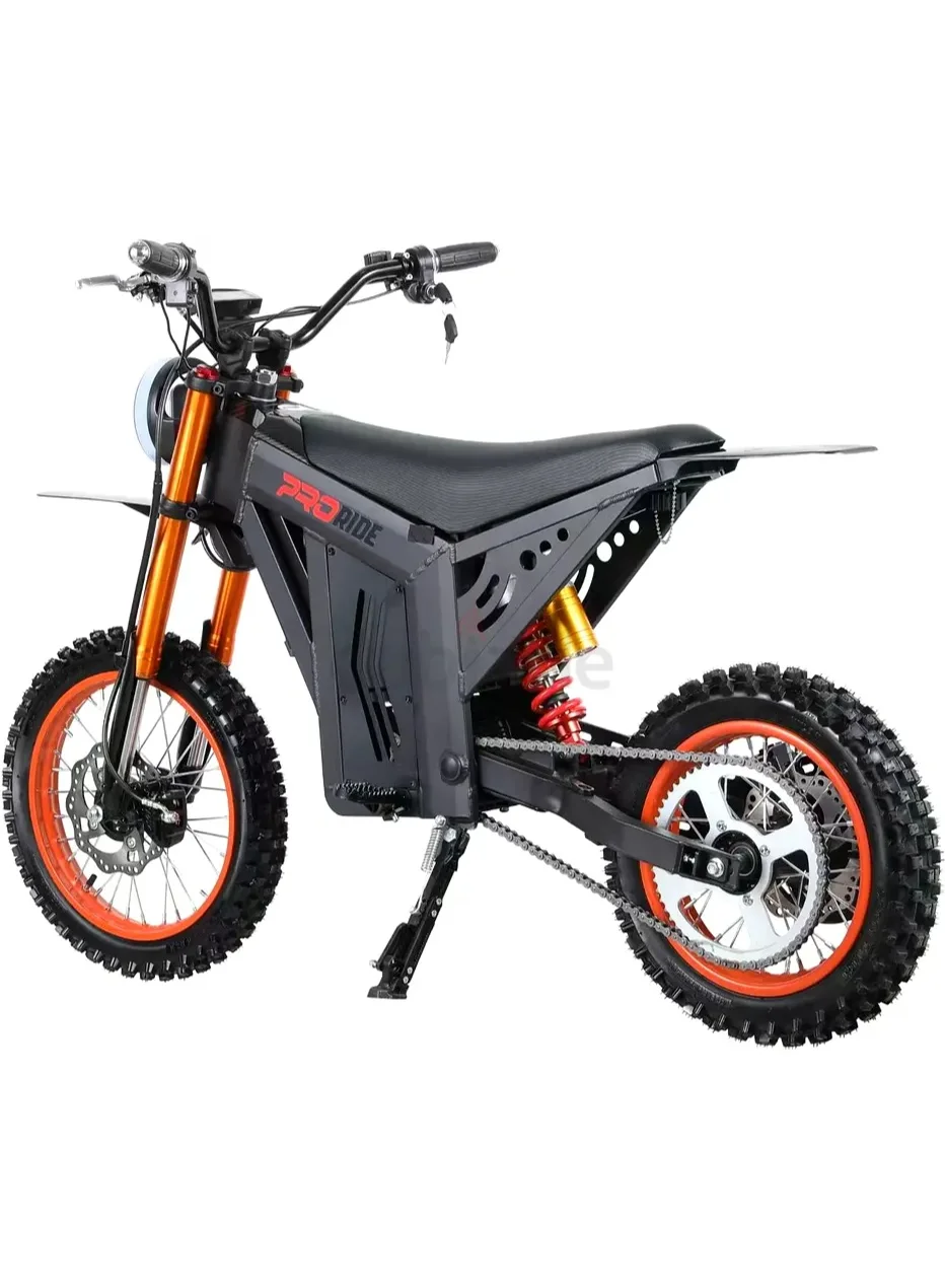 Pro Ride X1 Off-Road Electric Dirt Bike 1500W Brushless Motor High-Speed Performance (48V, 55 km/h) 6kzbv