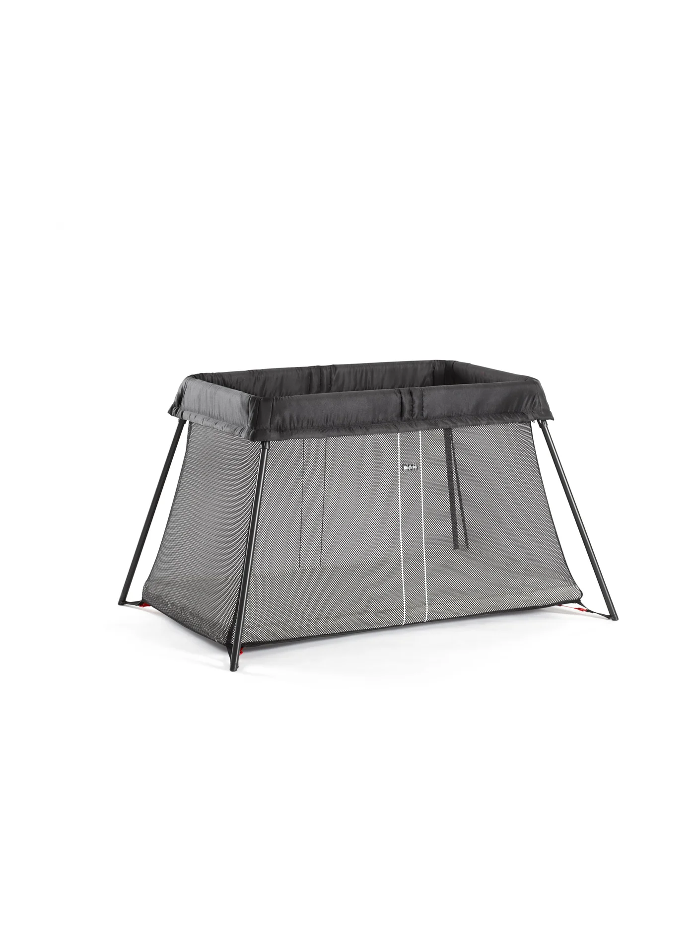 Premium Lightweight Portable Travel Cot for Infants and Toddlers (1 Piece, Grey) vadnz