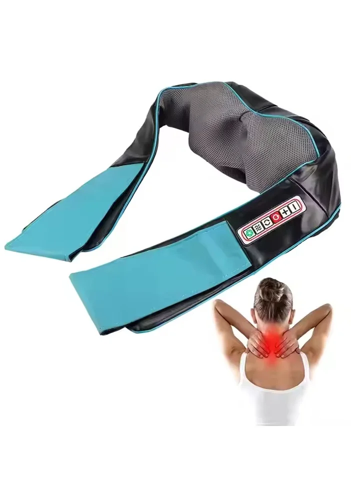 Prime by Javauadan Portable Shiatsu Neck and Shoulder Massager with Heat Function (Premium Ergonomic Design, For Home Office and Car Use) ttto1