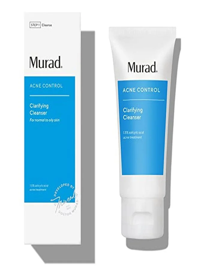 Clarifying Face Cleanser with Salicylic Acid for Deep Pore Exfoliation (60 mL) 788fj