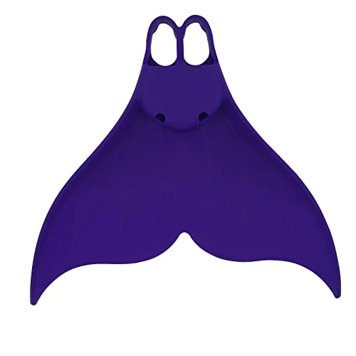 SEAQUANTUM Mermaid Swim Monofin Professional Snorkeling Diving Flippers (Purple, Medium) 412b0