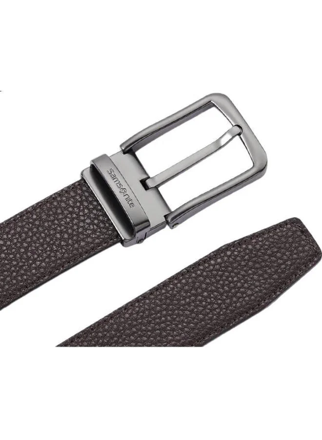 Premium Cowhide Leather Pin Buckle Belt for Men Casual Business Style (120 cm) f8oaw